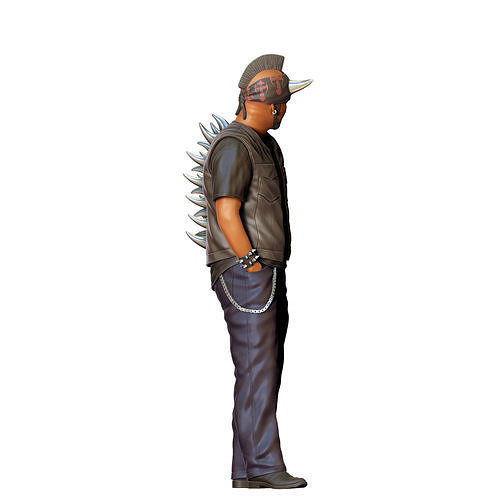N4 Counting Cars Horny Mike 3D print model 6