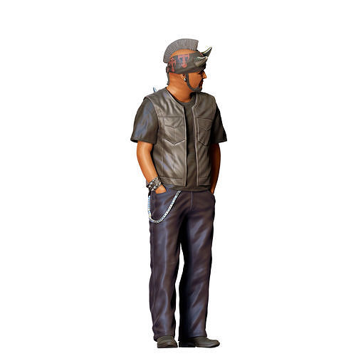 N4 Counting Cars Horny Mike 3D print model 3