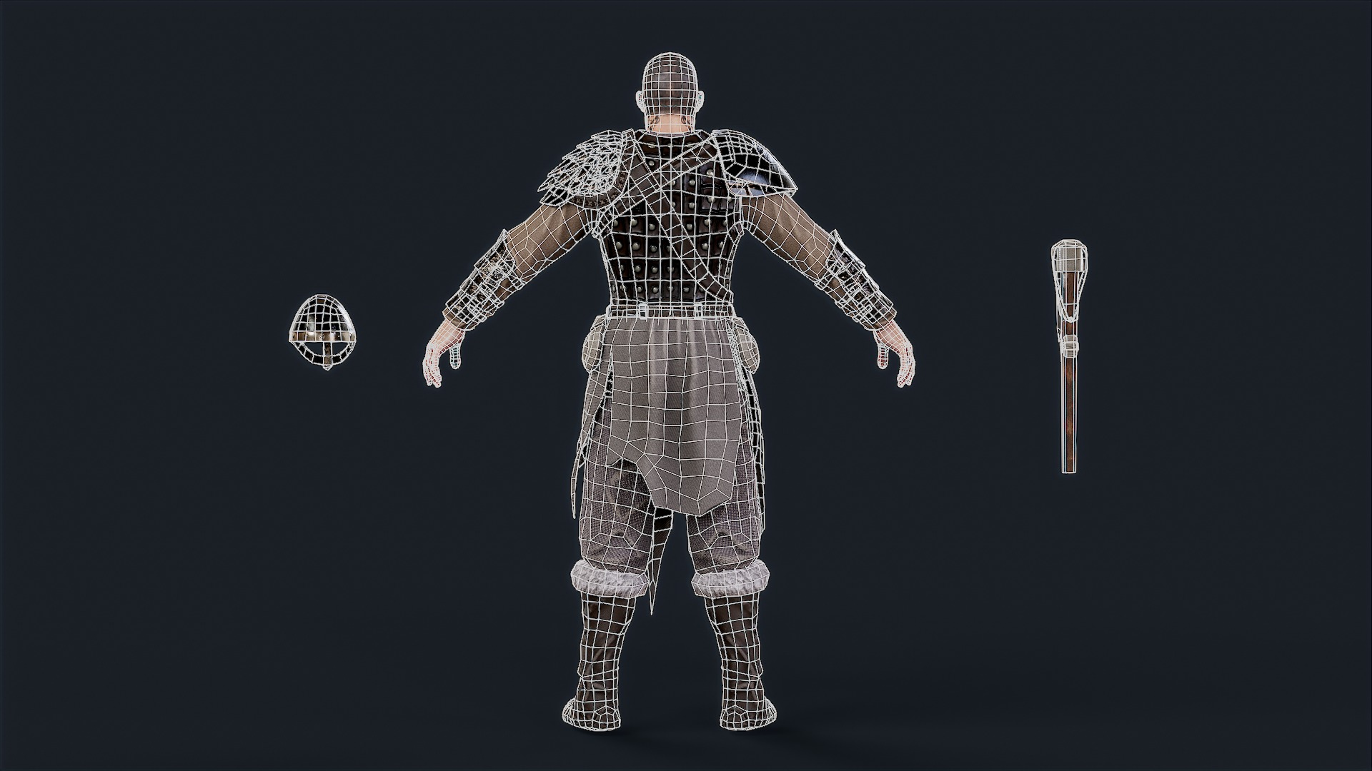 VIKING R 2 BERSERKER Low-poly 3D model_12