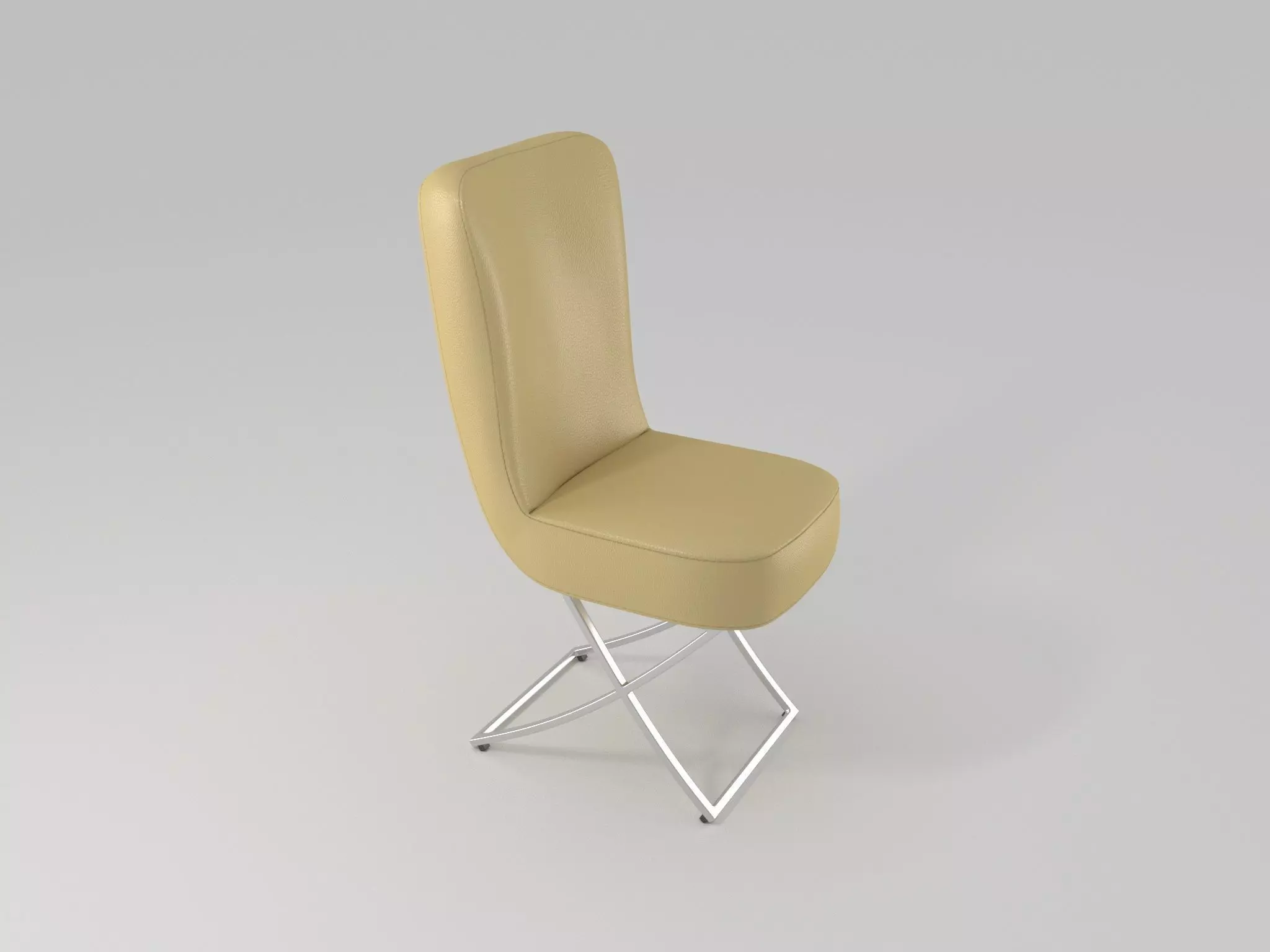 Dinning chair 3D model_0