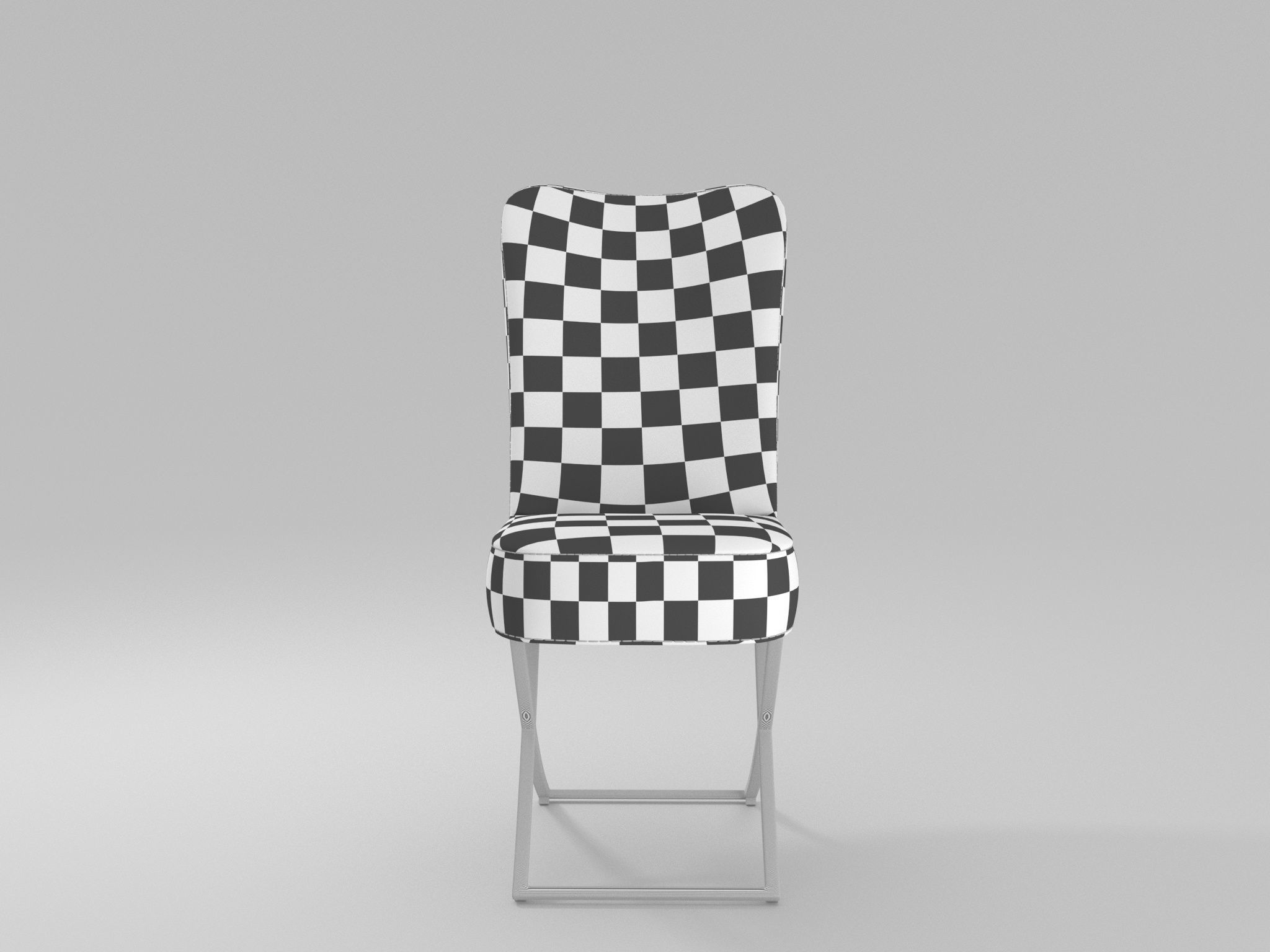 Dinning chair 3D model_14