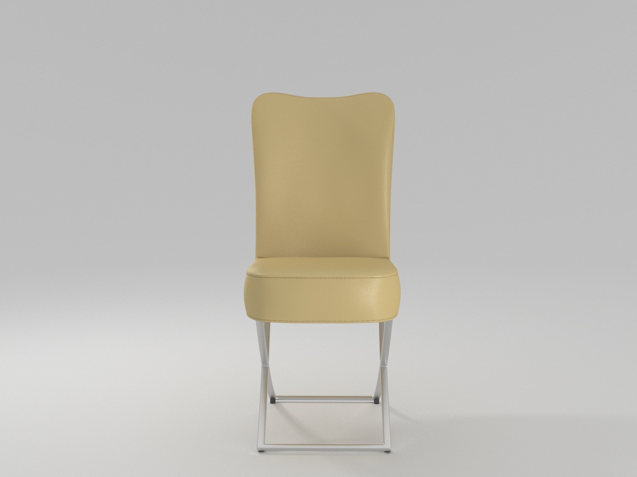 Dinning chair 3D model_12