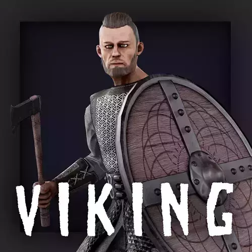VIKING R 3 Low-poly 3D model