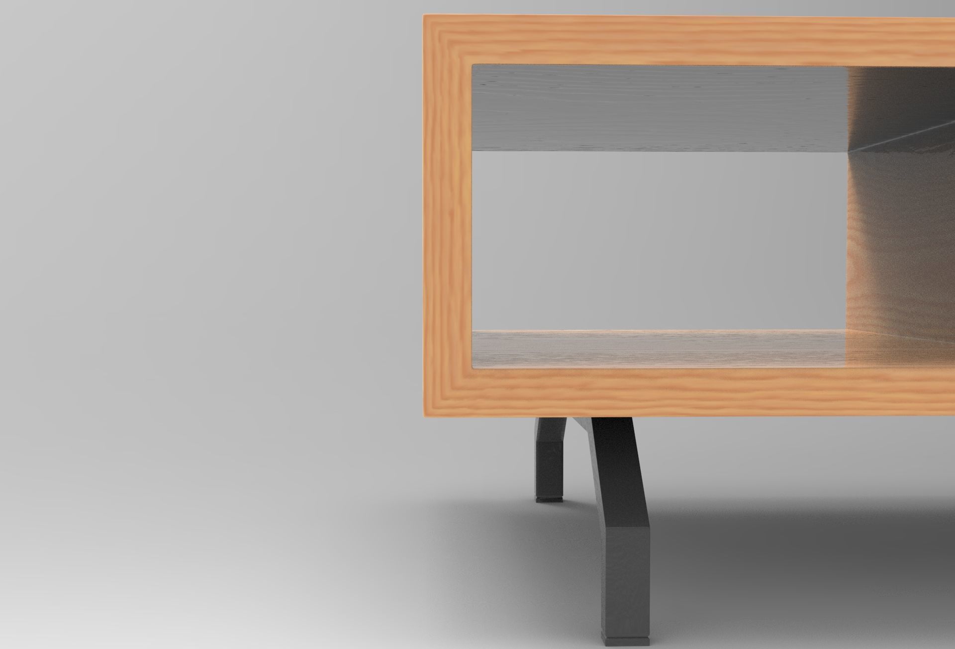 Zory Coffee Table Low-poly 3D model_4