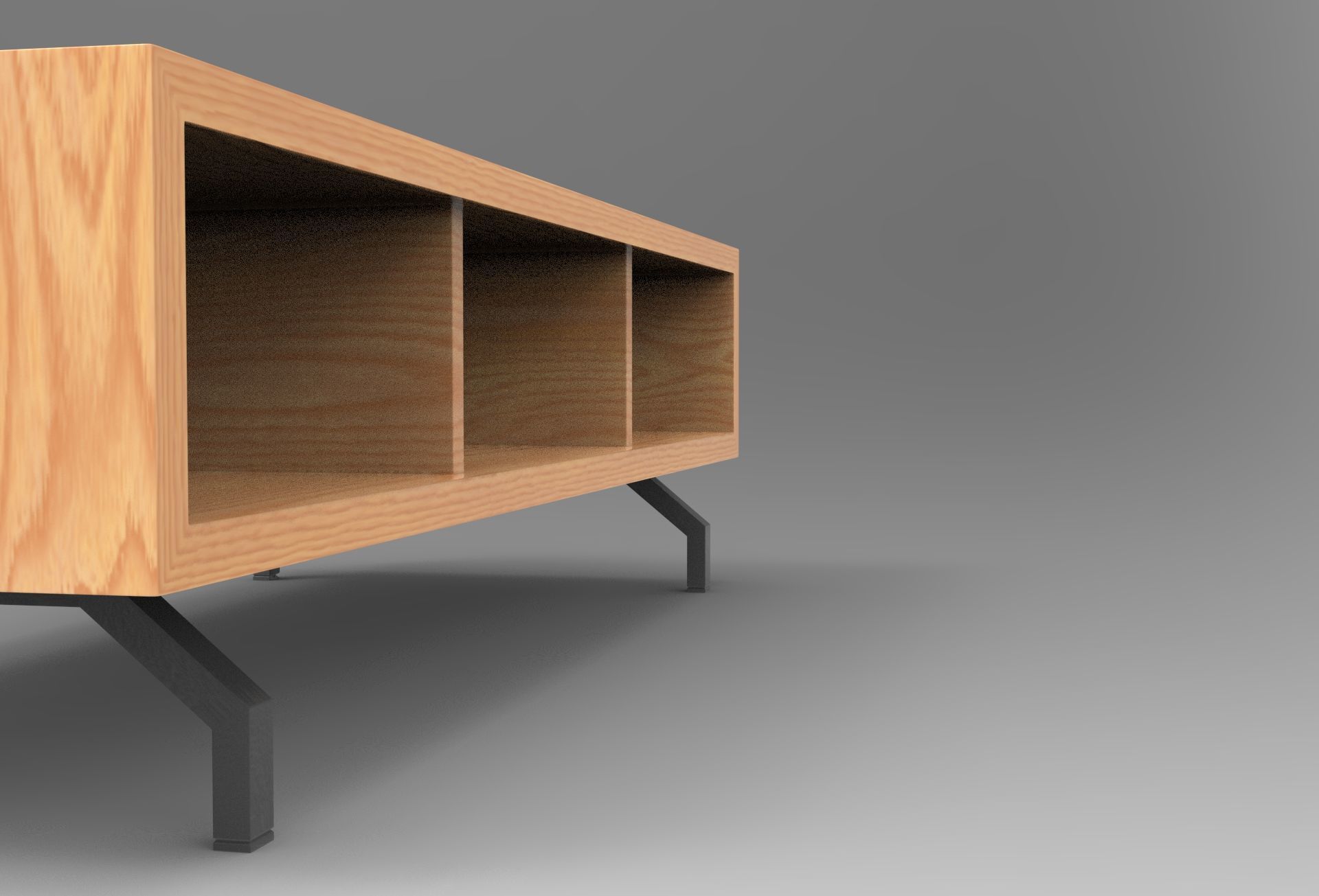 Zory Coffee Table Low-poly 3D model_3