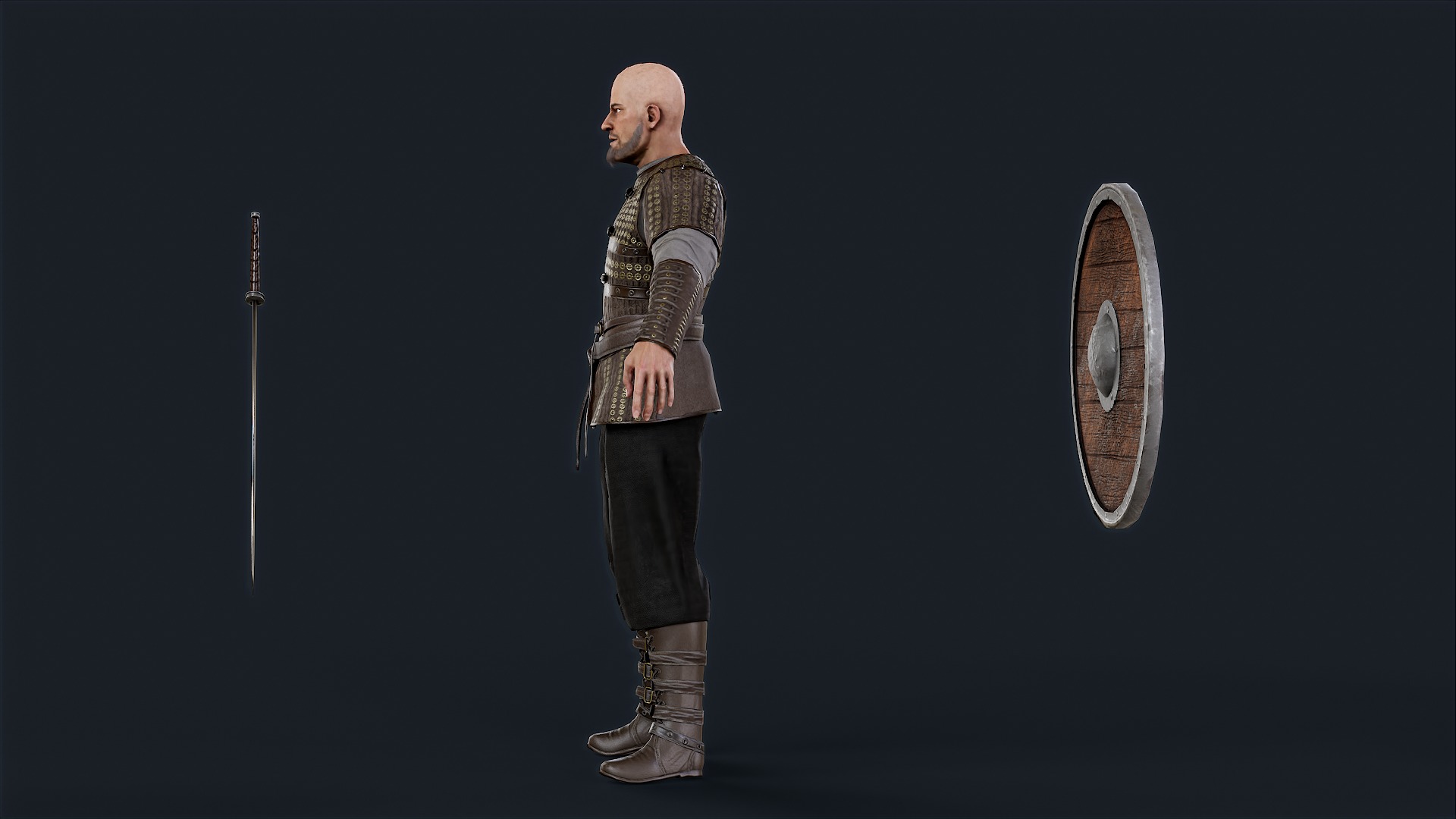 VIKING R 4  Low-poly 3D model_7