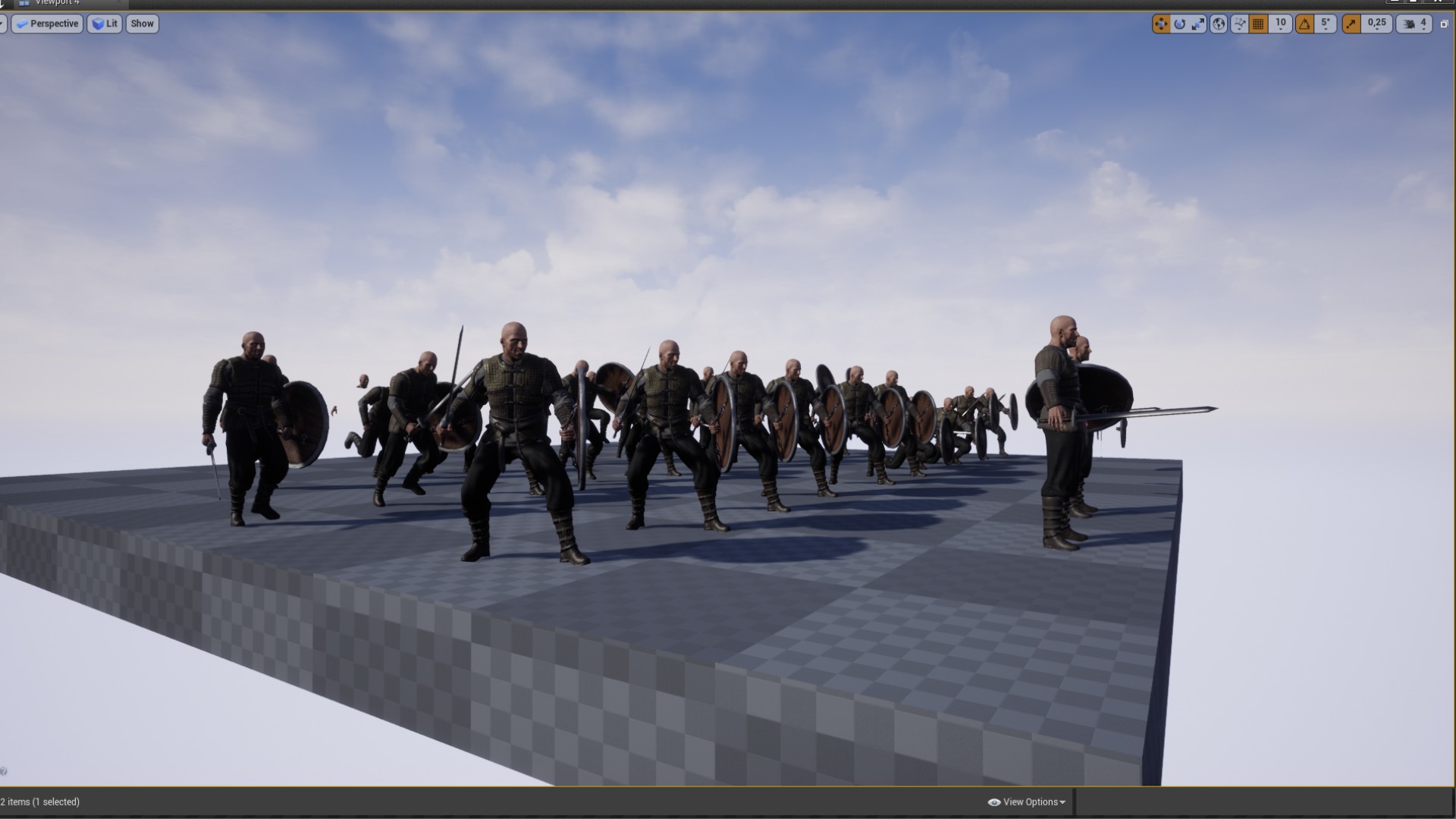 VIKING R 4  Low-poly 3D model_17