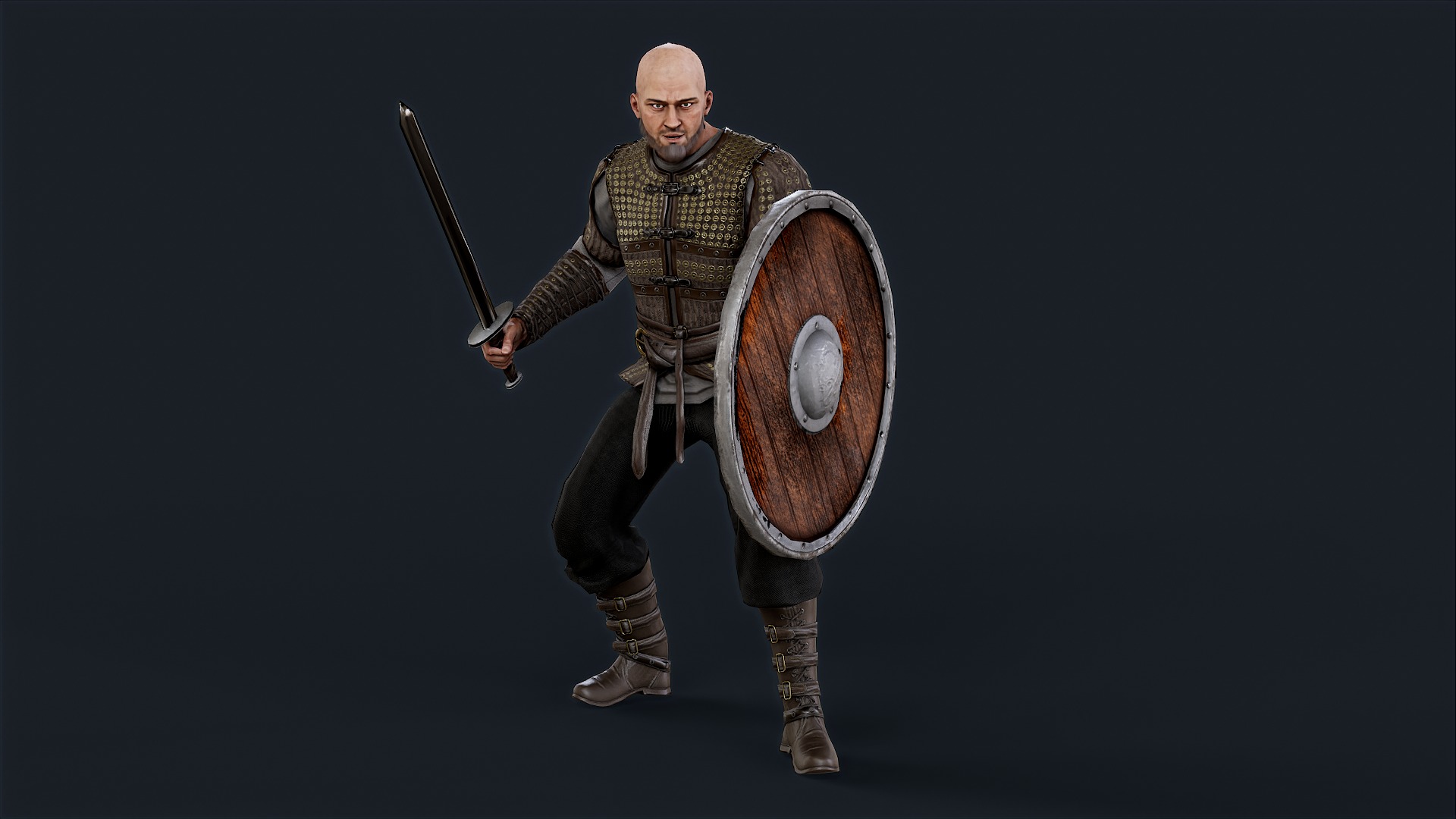 VIKING R 4  Low-poly 3D model_5