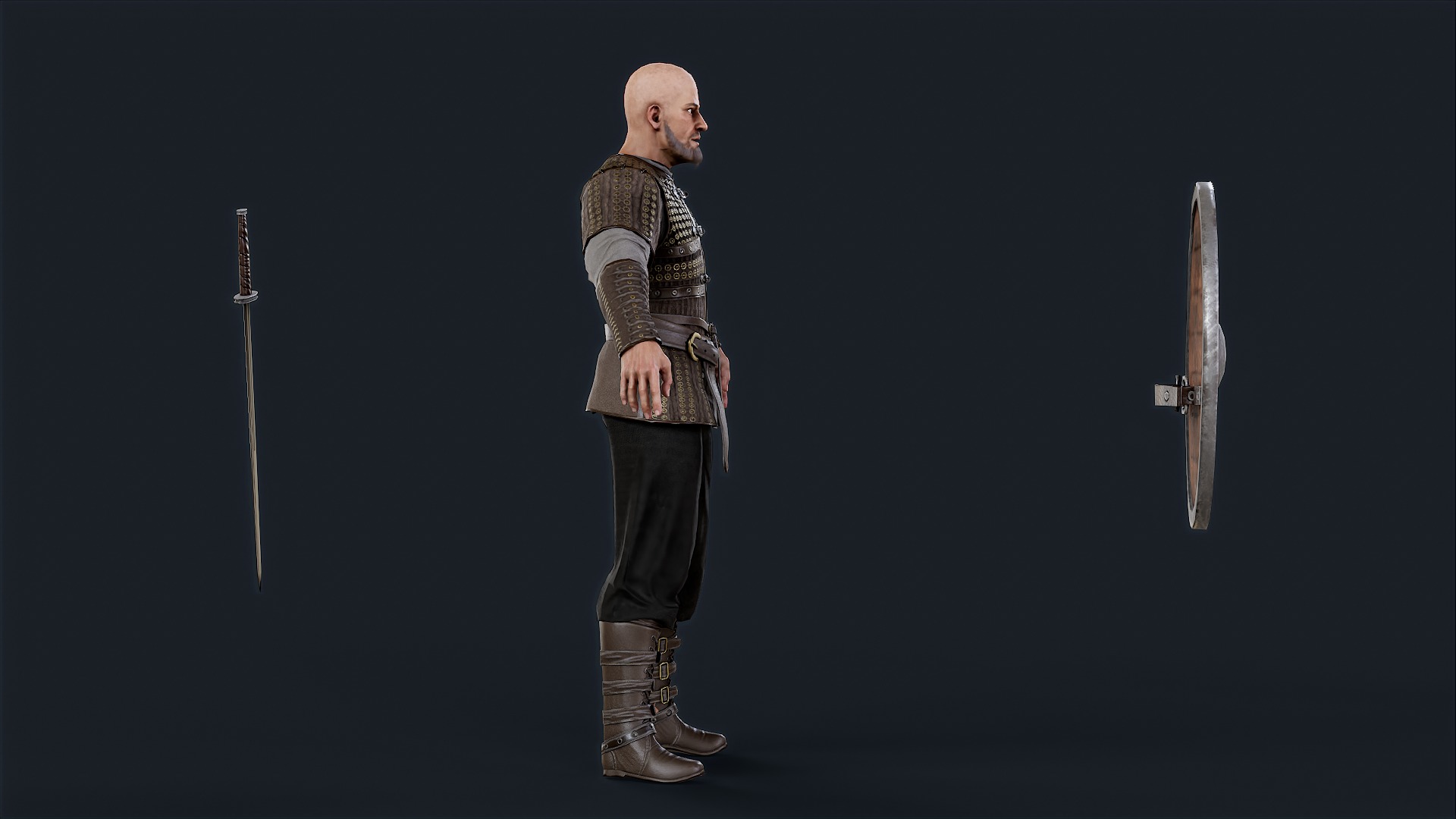 VIKING R 4  Low-poly 3D model_9