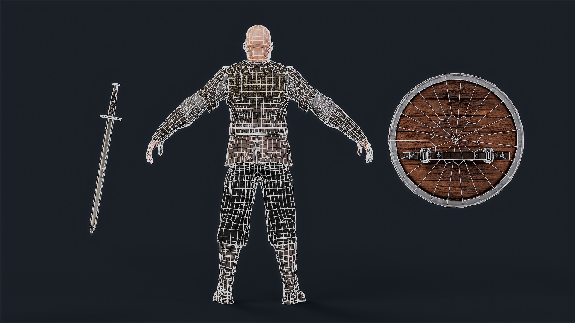 VIKING R 4  Low-poly 3D model_11