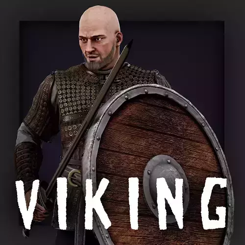VIKING R 4  Low-poly 3D model