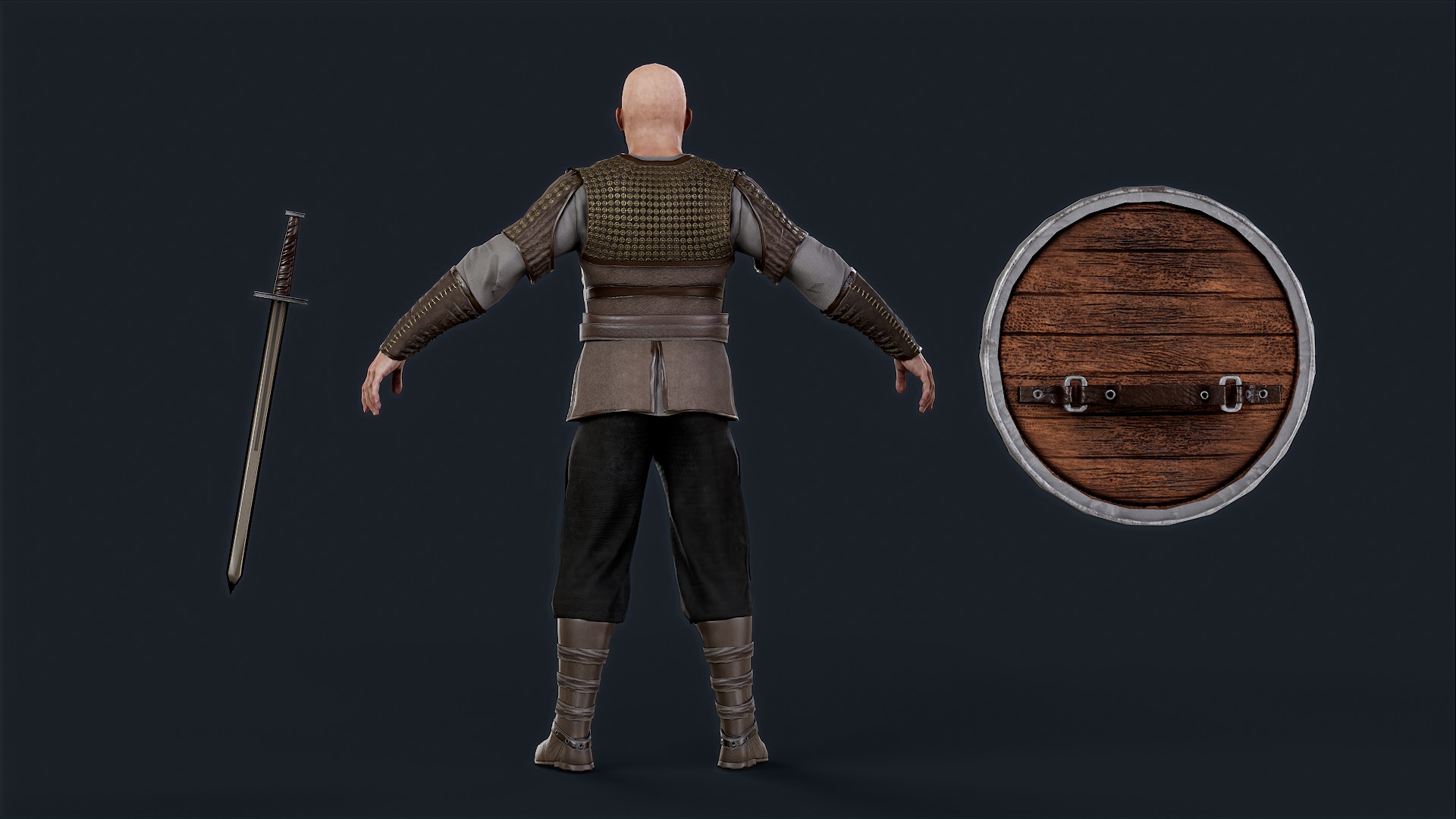 VIKING R 4  Low-poly 3D model_6