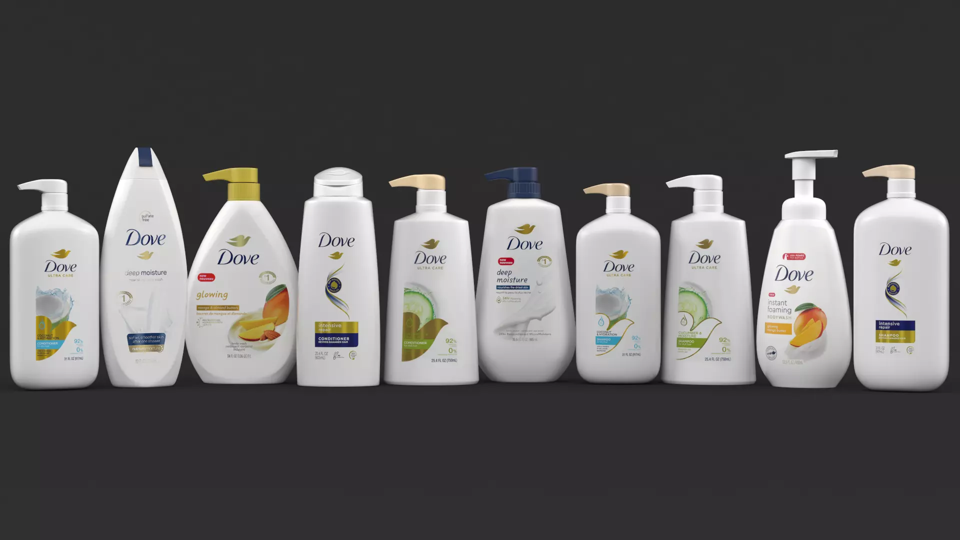 Dove Collection 3D model_0