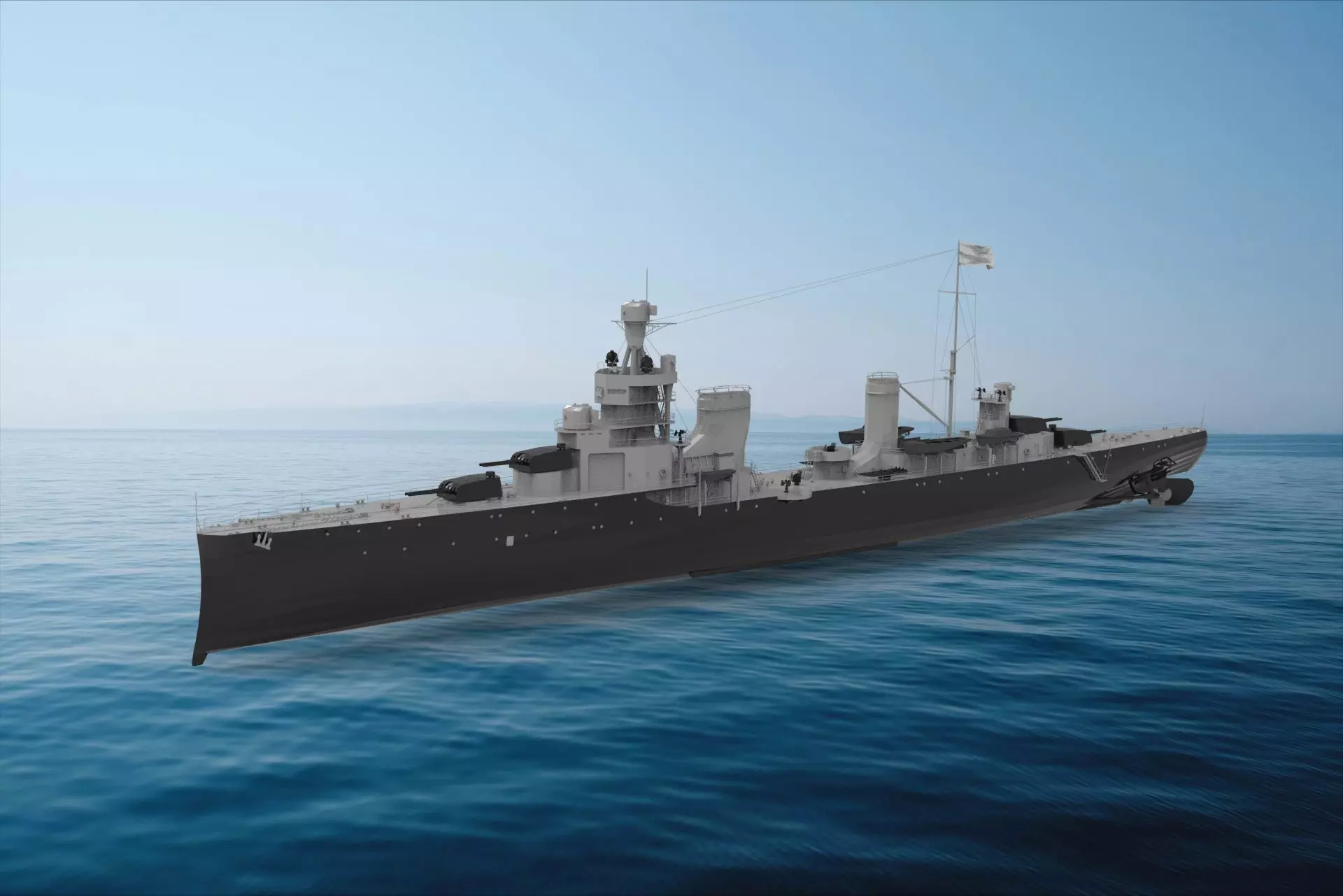 Giussano-class cruiser 3D model_0