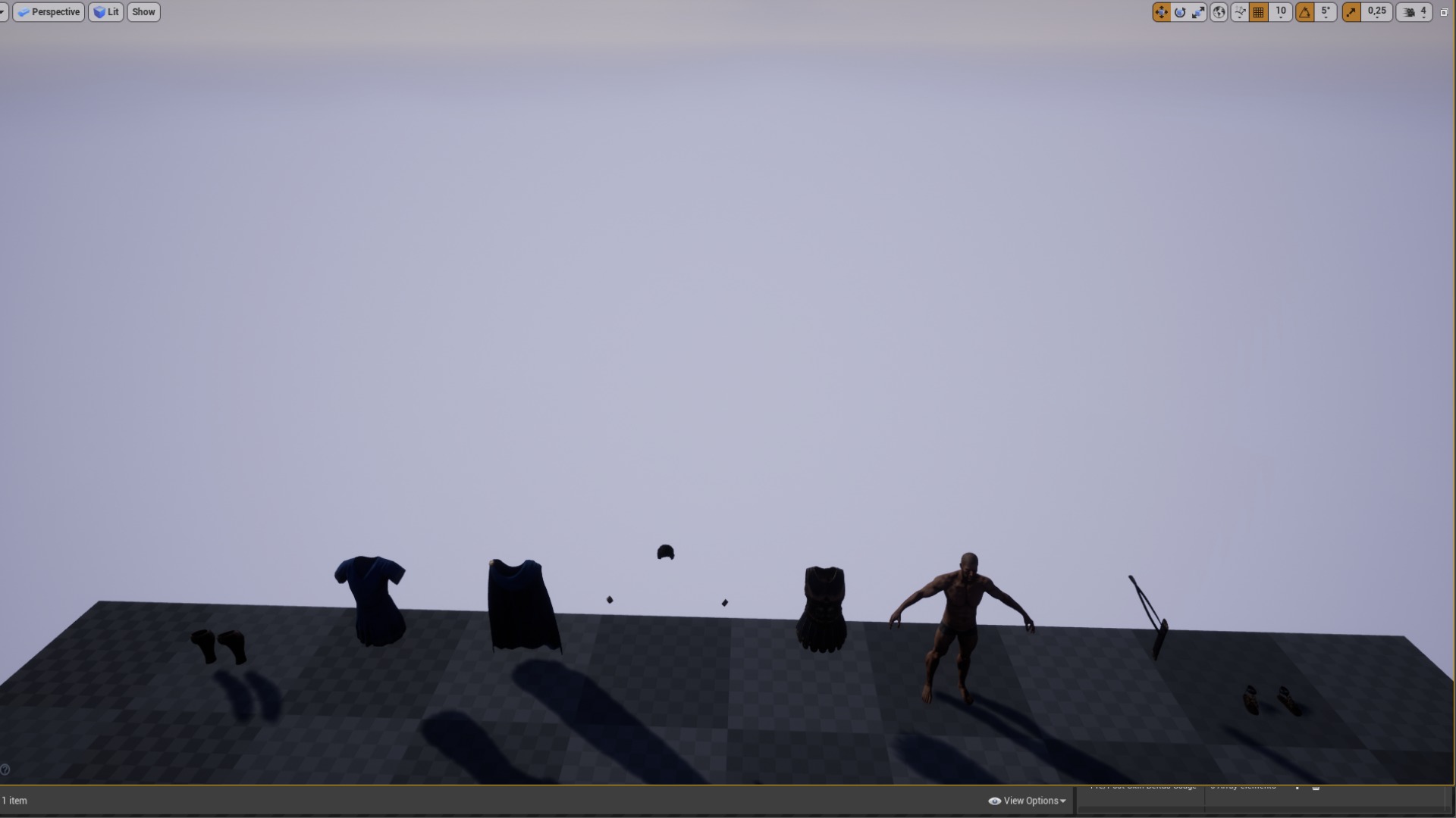 Athenian Royal Guard  Low-poly 3D model_17