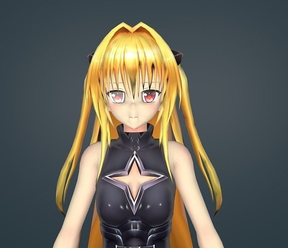 konjiki no yami 3D model
