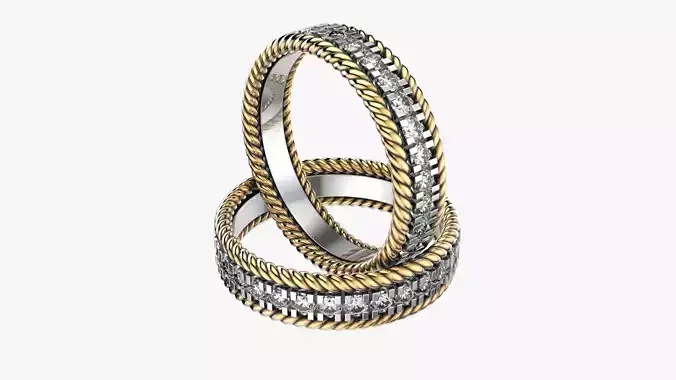 Fashion wedding ring Tiffany like R34