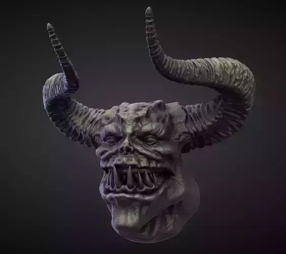 HEAD59 high poly sculpt 3D model