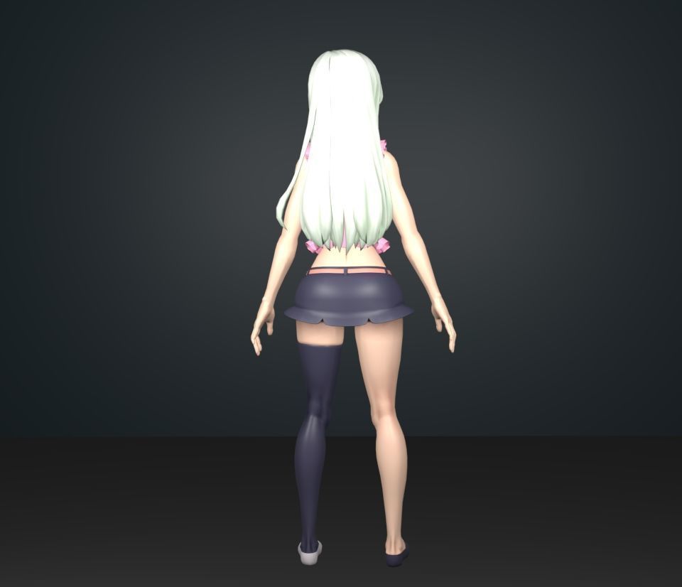 elizabeth 3D model_4