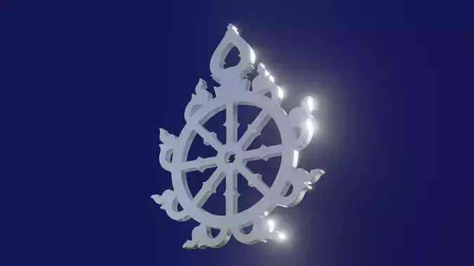 Nila Chakra 3D model
