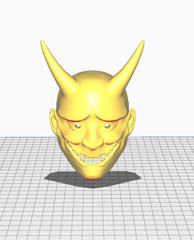 Hannya Mask - Japanese Mask 3D print model_2