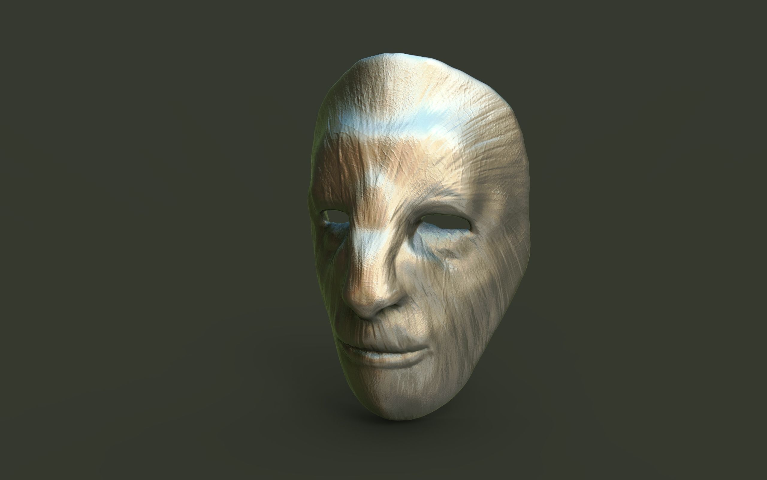 Druid Mask 3D print model_1
