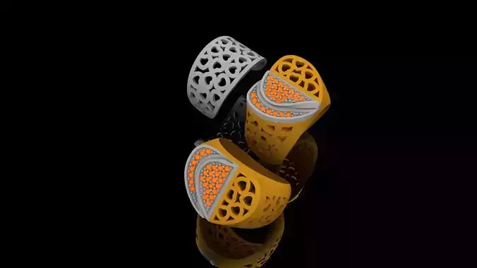 Luxe Stones Refined Gemstone Rings for Men