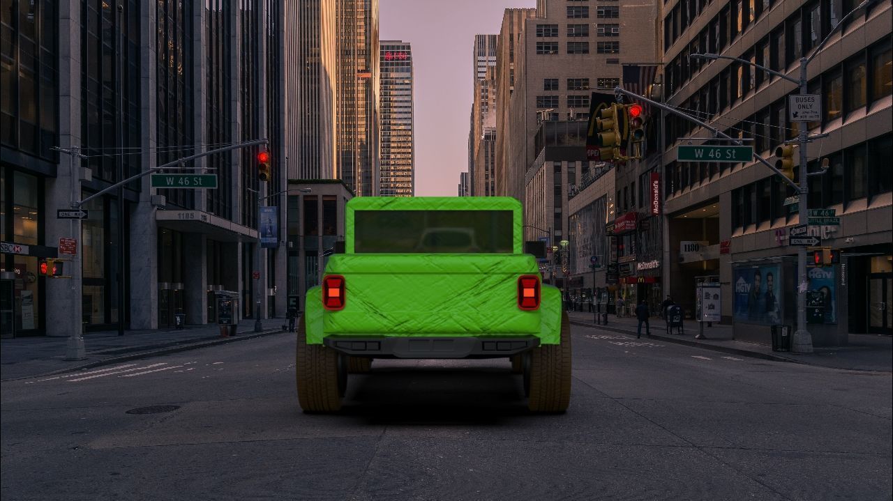 Jeep Wrangler Low-poly 3D model_13