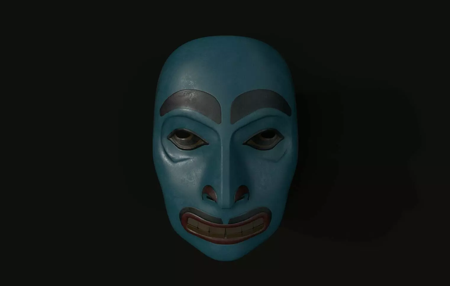Shaman Mask 3D print model_0