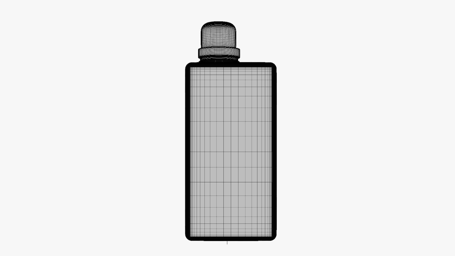 Basic Laundry Detergent - Geometry Only No Textures No Materials 3D model_5