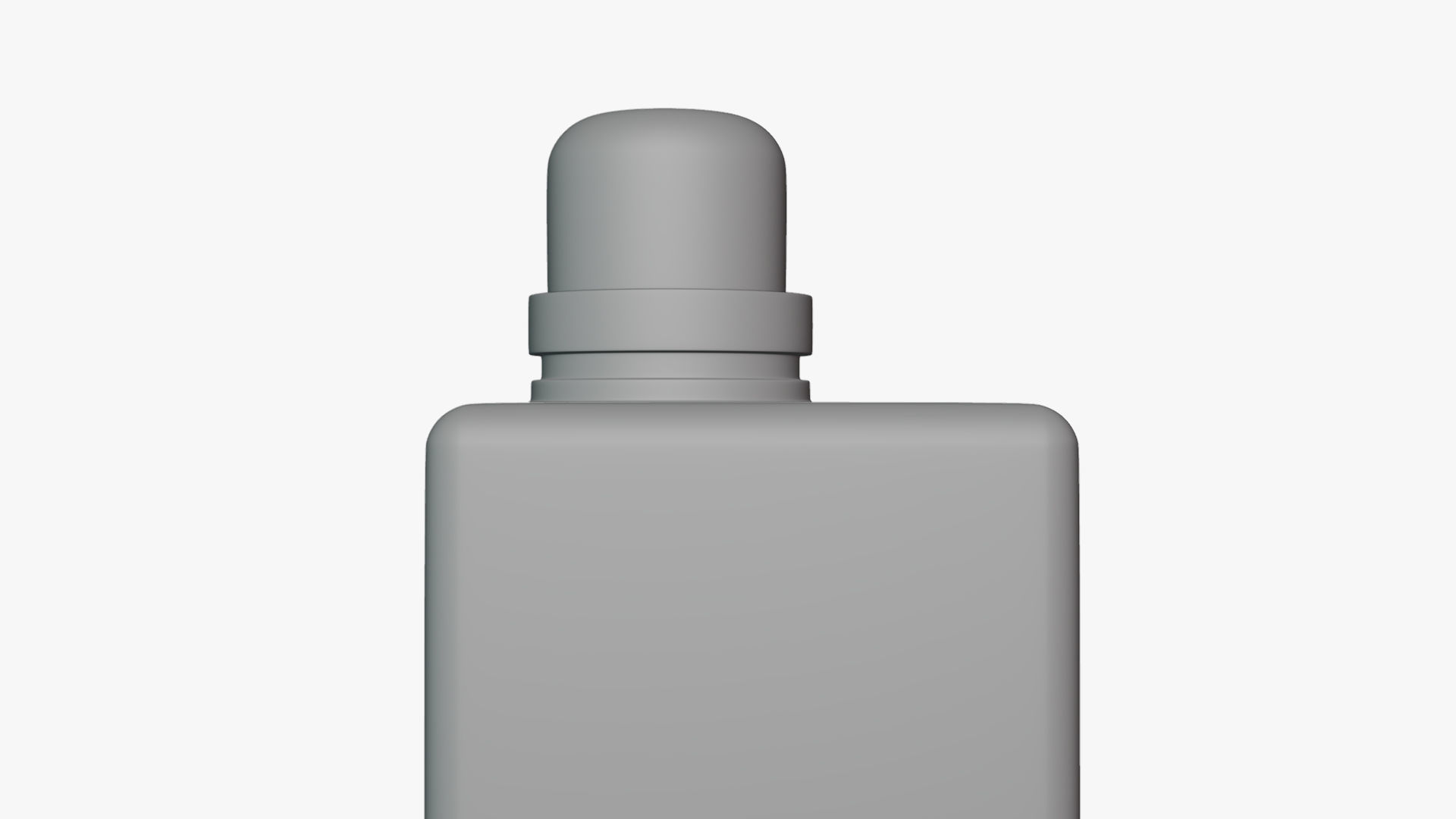 Basic Laundry Detergent - Geometry Only No Textures No Materials 3D model_3