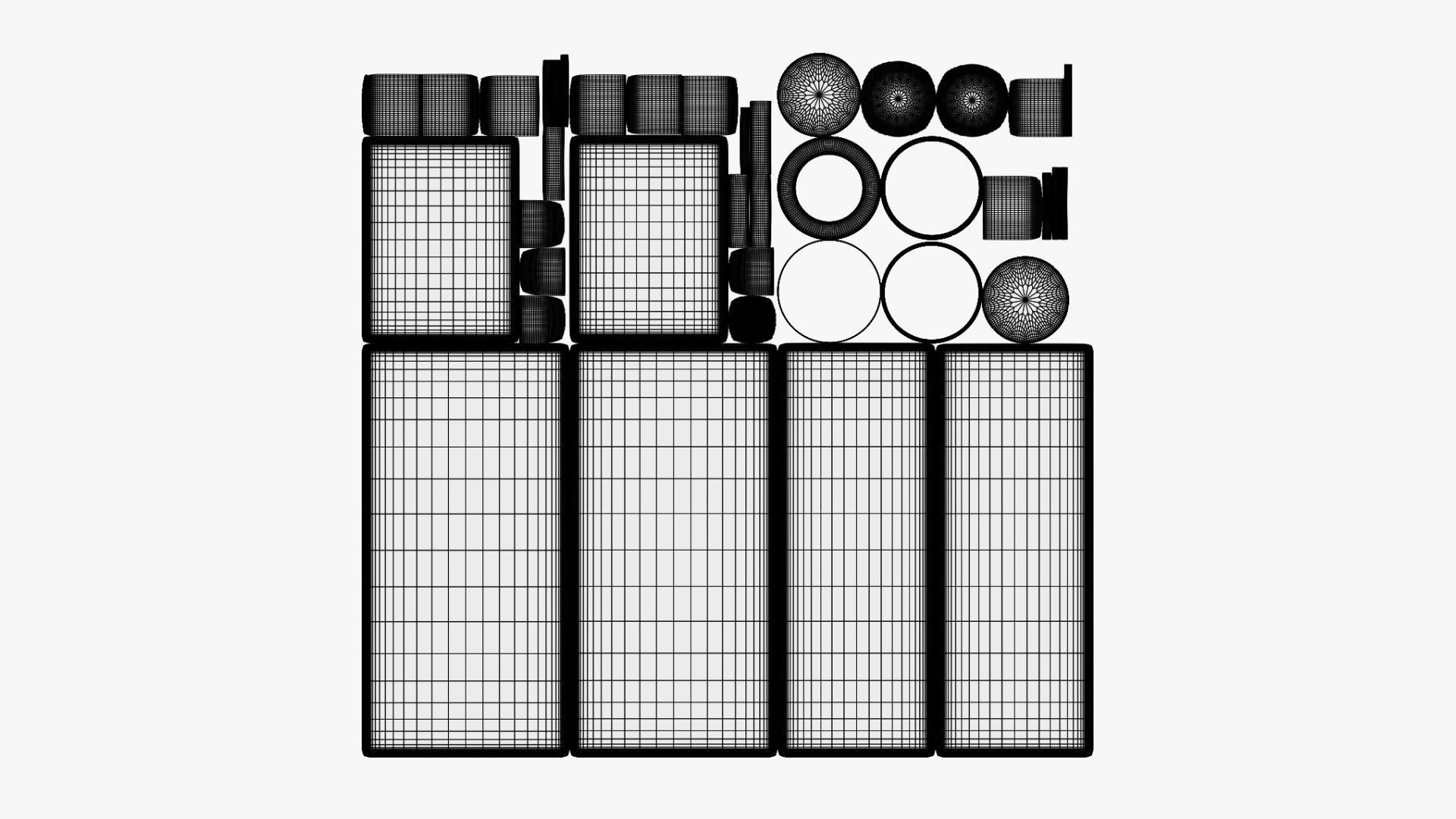 Basic Laundry Detergent - Geometry Only No Textures No Materials 3D model_6