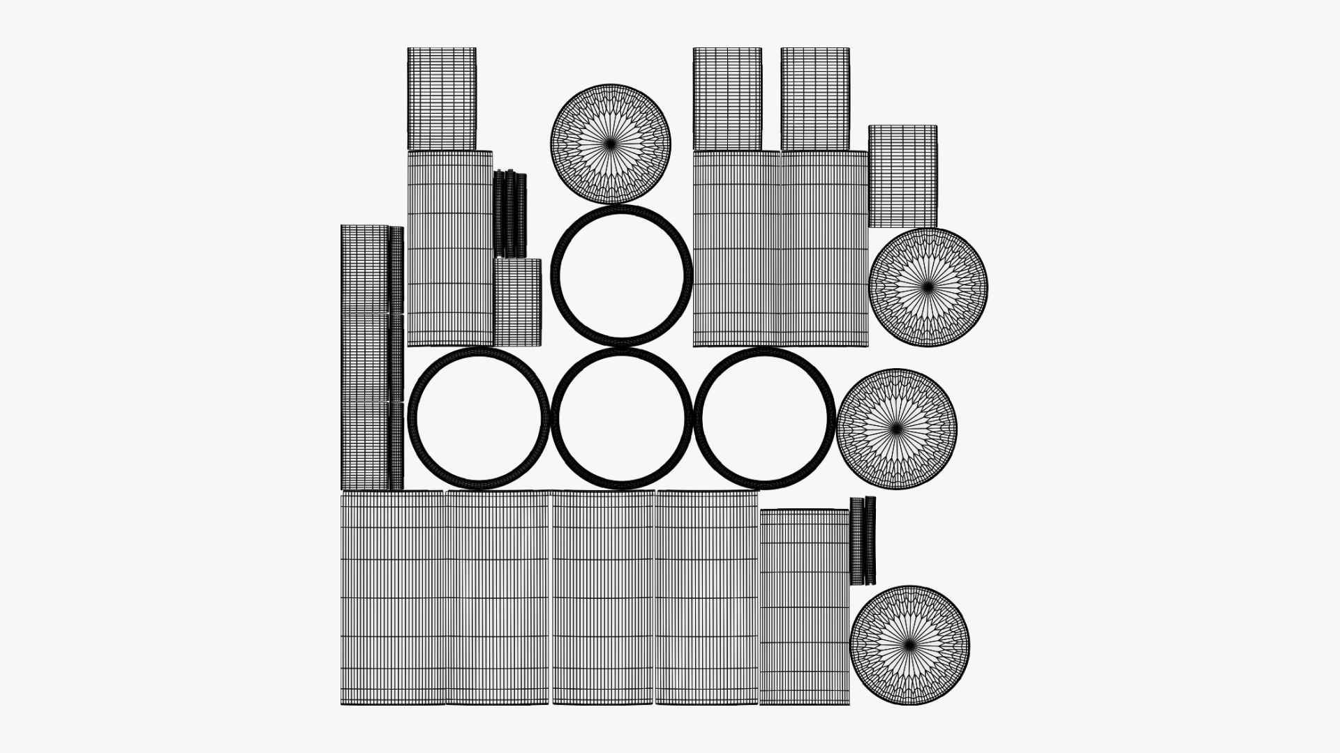Basic Tea Box - Geometry Only No Textures No Materials 3D model_6