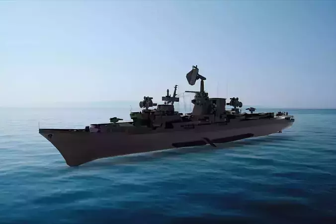 Kara-class cruiser 3D model