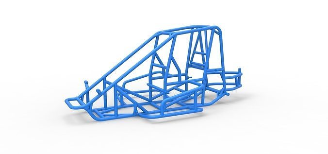Frame of Midget car Scale 1 to 25 3D print model