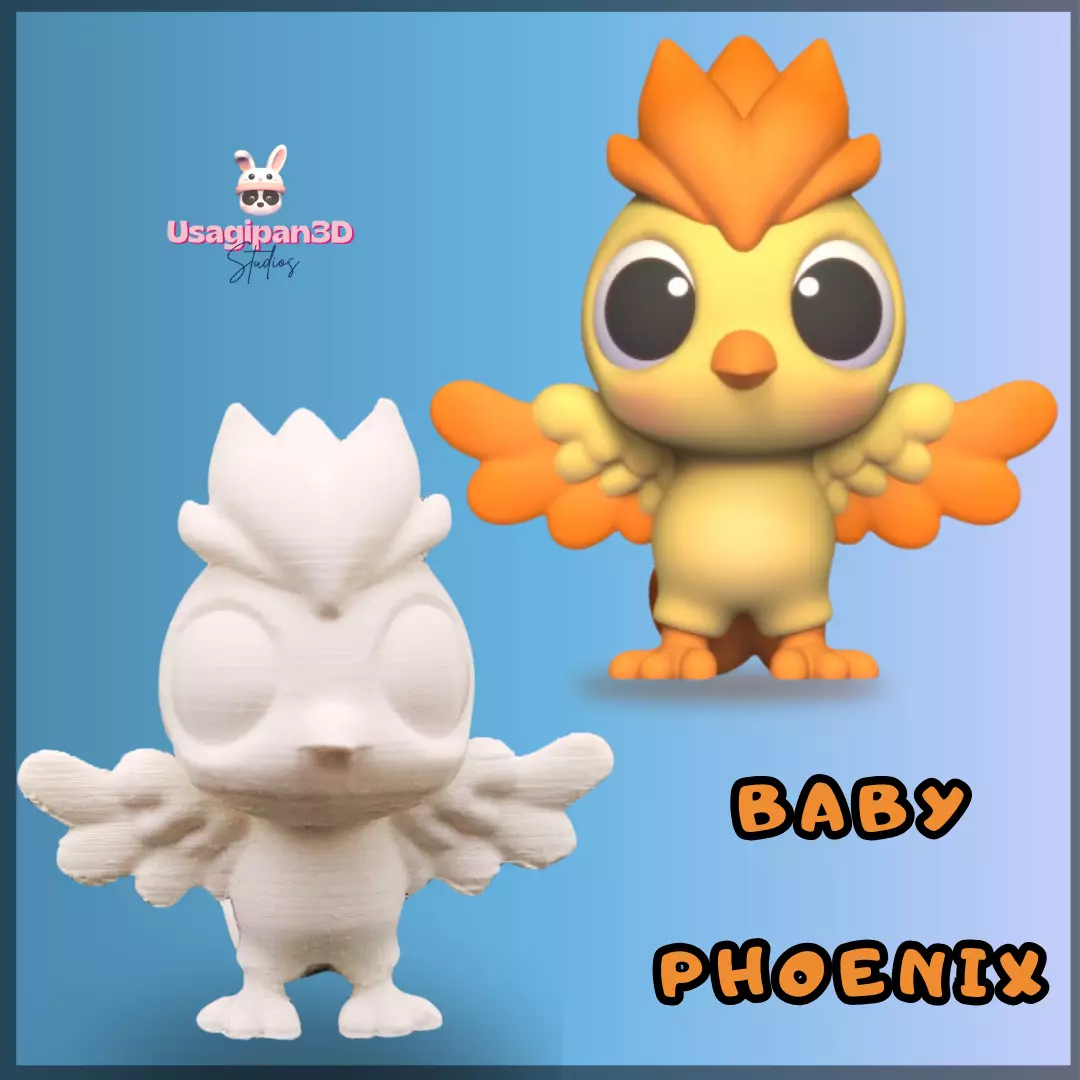 Baby Phoenix 3D print model_0