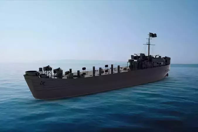 oil tanker 3D model