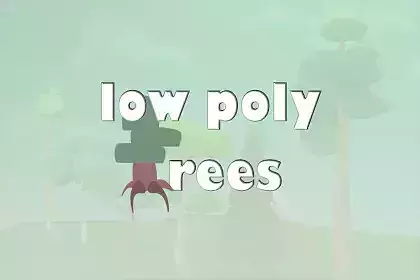 Low Poly Trees