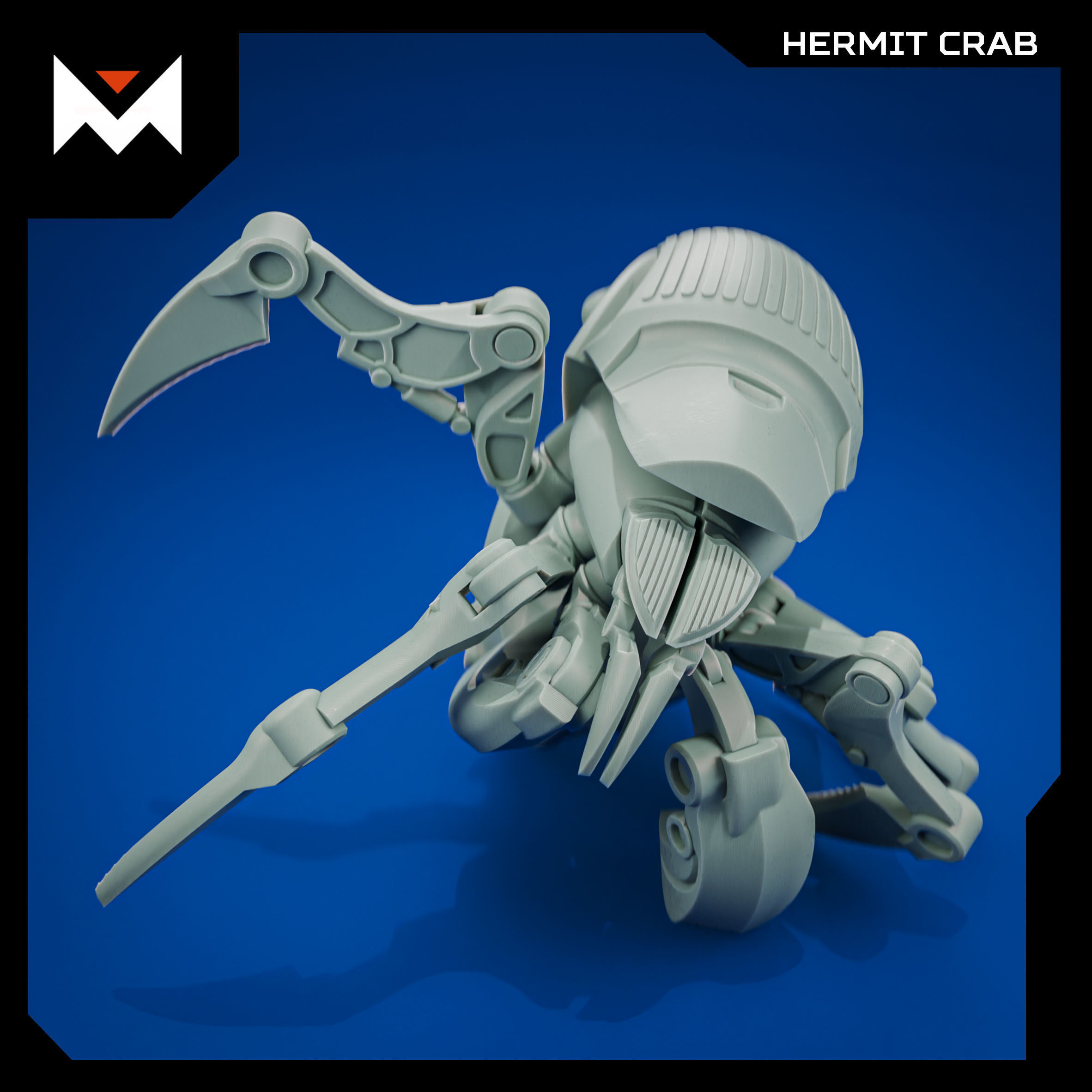 Hermit crab 3D print model_6