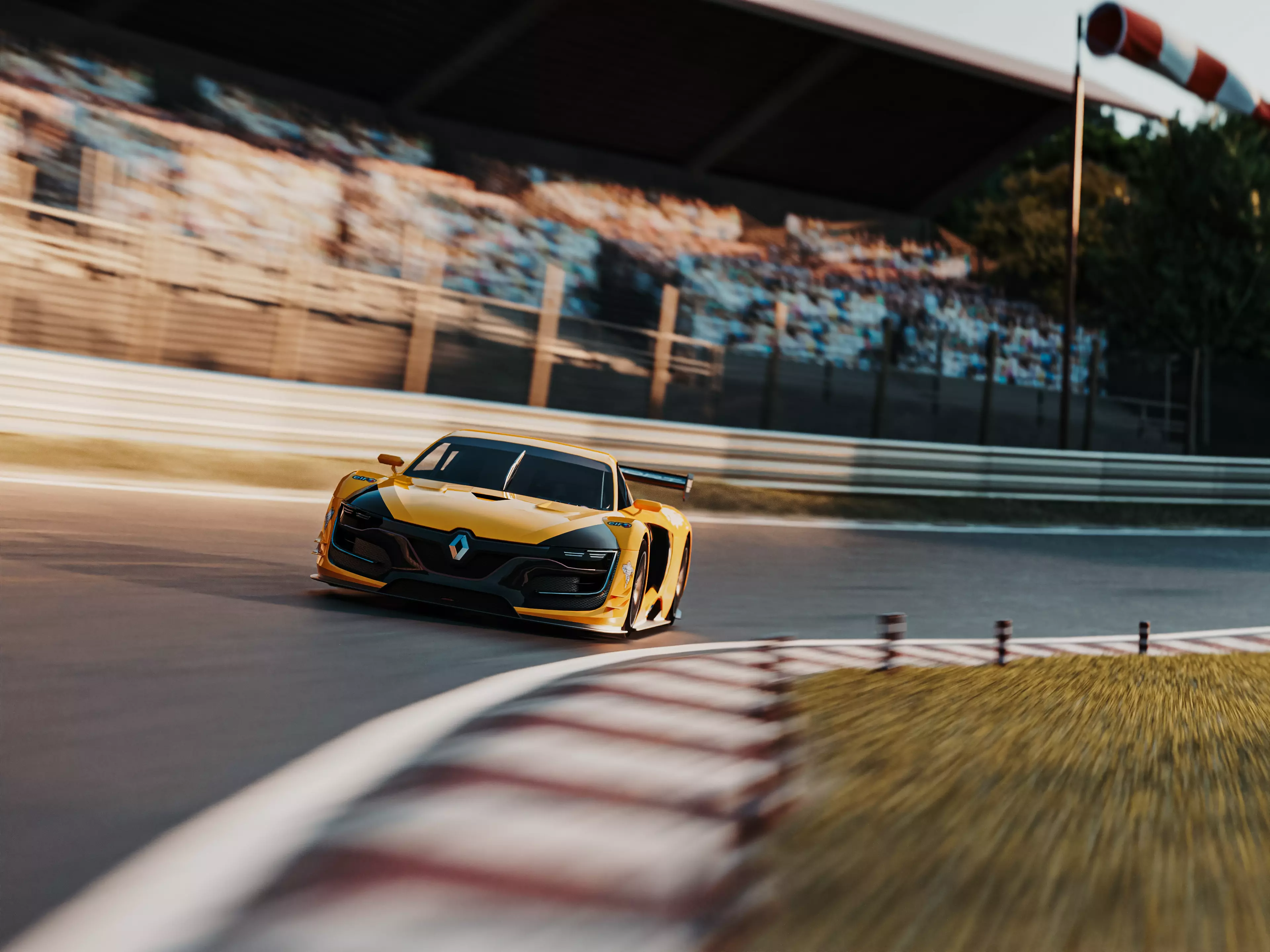 Race Track by rr 3D model_0