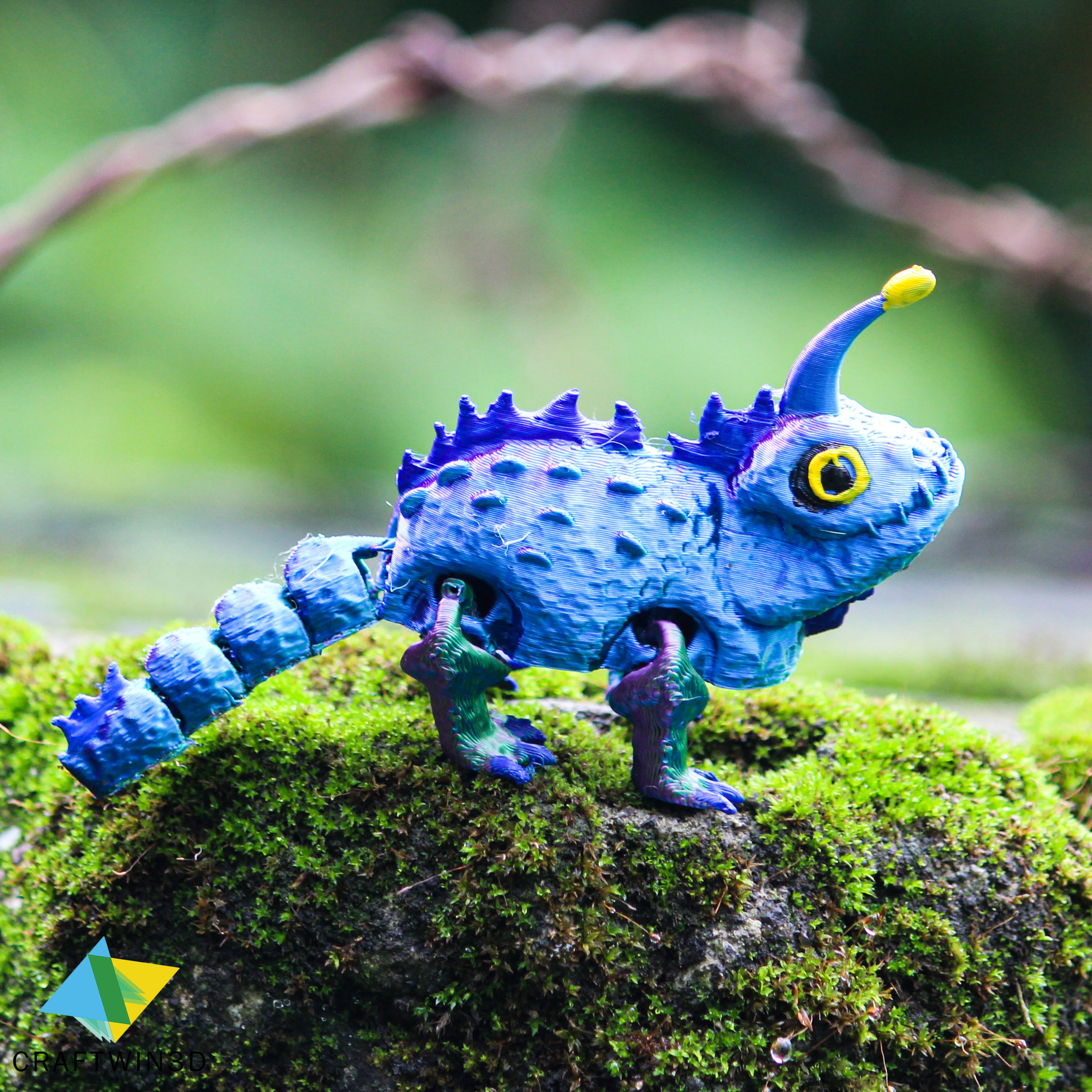 Flexy lumosaur 3D print model_1