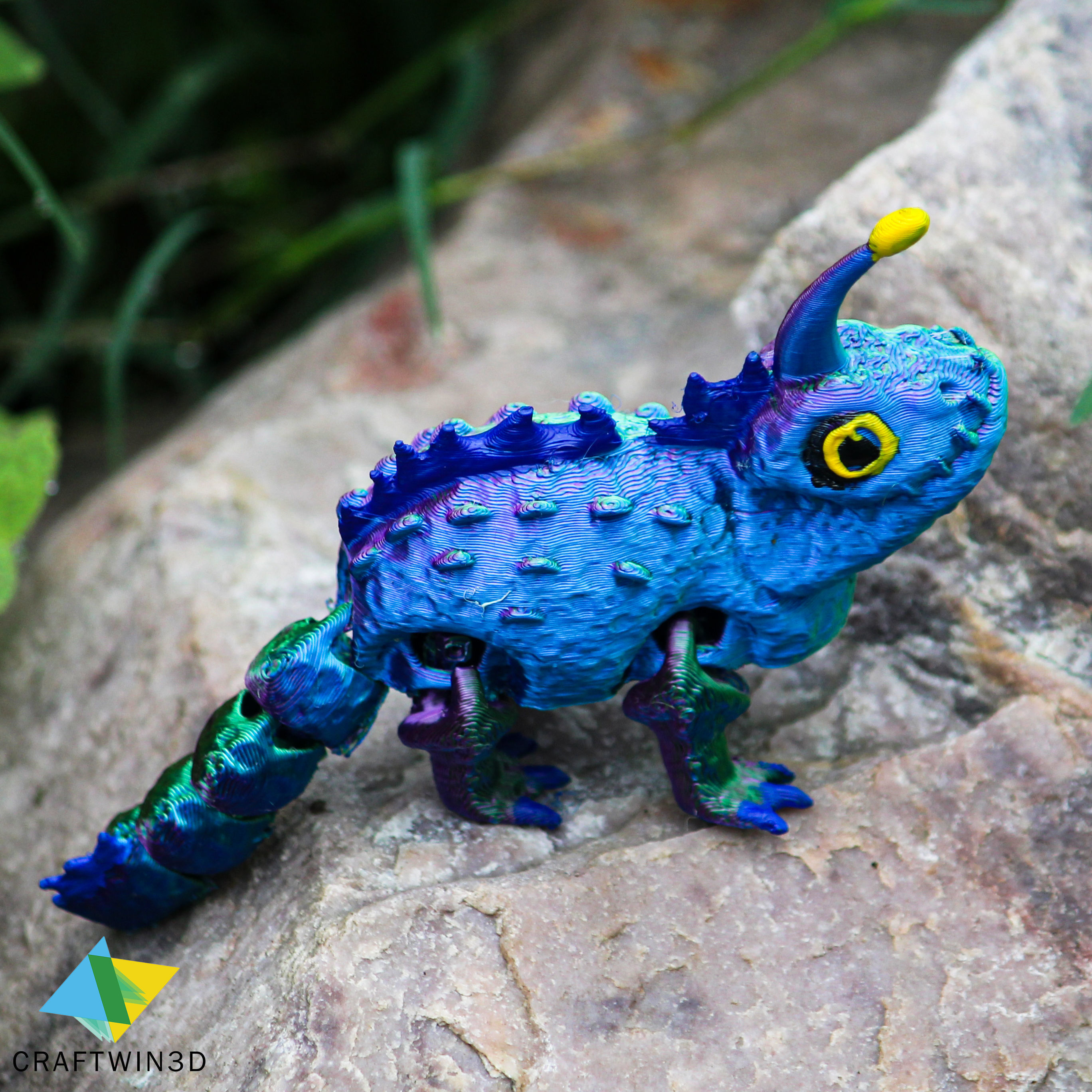 Flexy lumosaur 3D print model_2