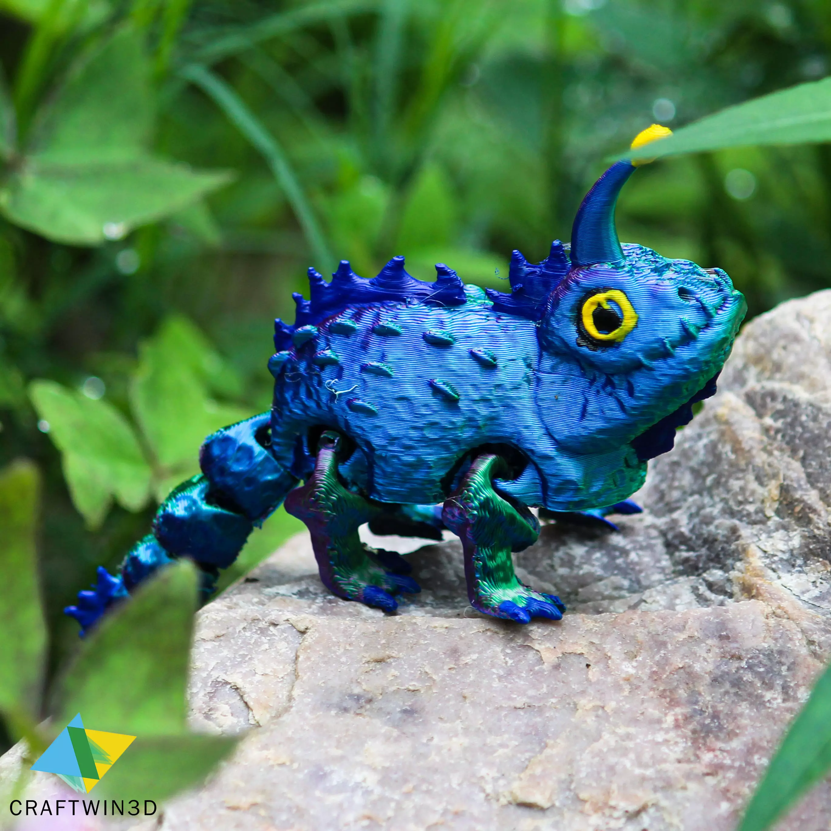 Flexy lumosaur 3D print model_0