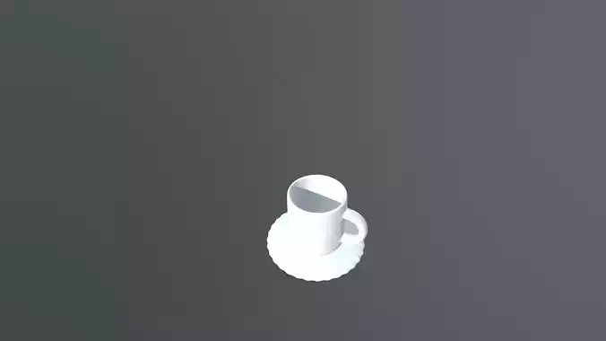  3D cup