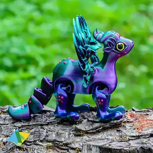 Print in Place Flexy Flowerwing