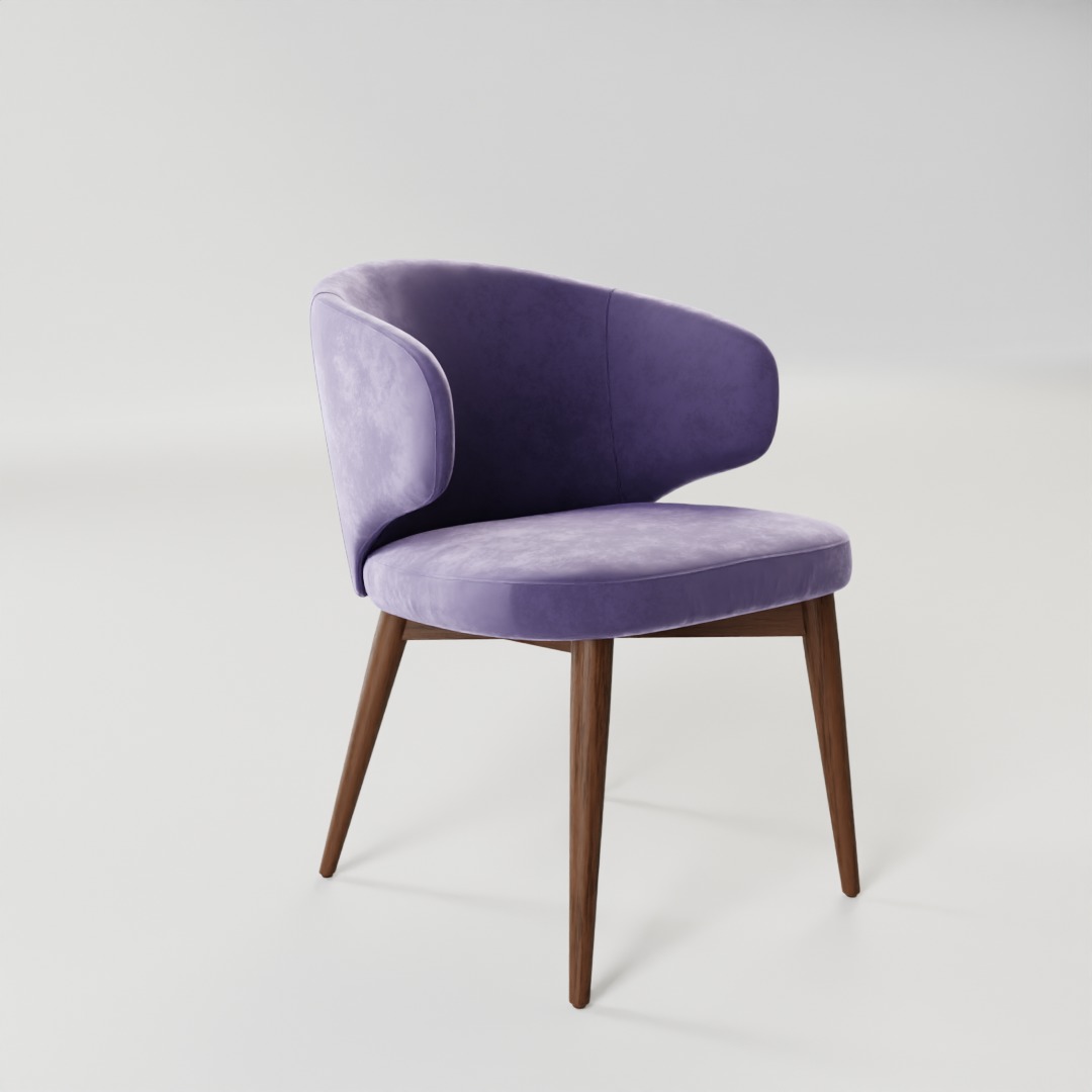 32 Modern Chair Models for Blender 3D model_6