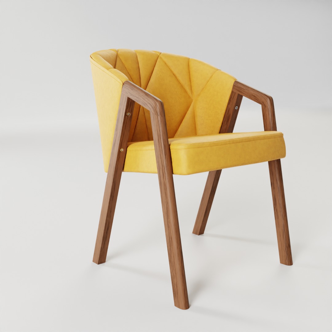 32 Modern Chair Models for Blender 3D model_4