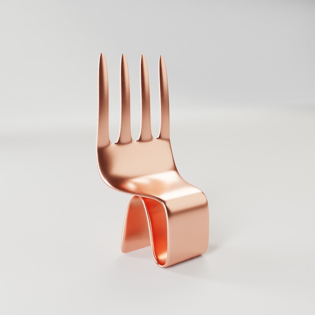 32 Modern Chair Models for Blender 3D model_5
