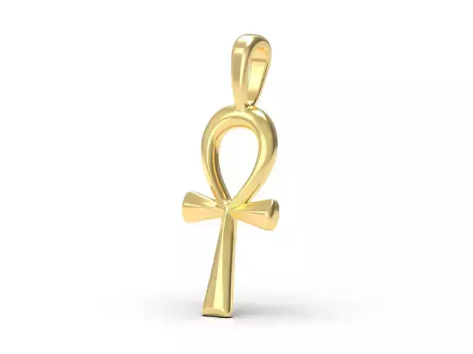 Laconic Egyptian cross Ankh pendant necklaces for 3D print model