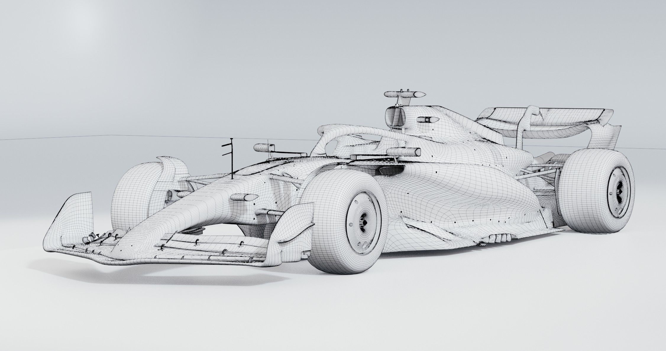 F1 Mercedes W15 3D model | CGTrader